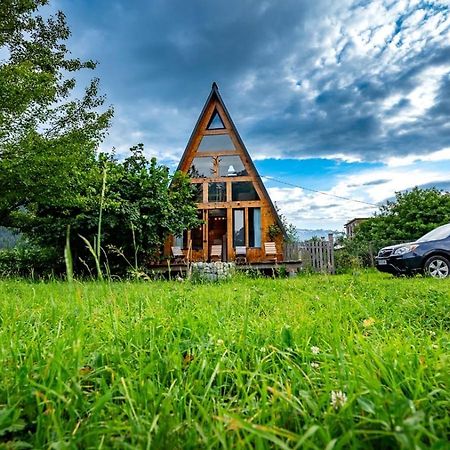 A-Frame Mestia Buitenkant foto