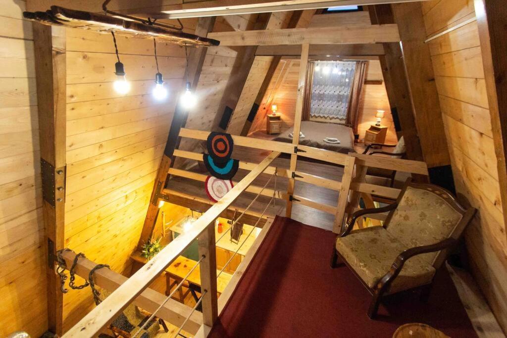 A-Frame Mestia Buitenkant foto