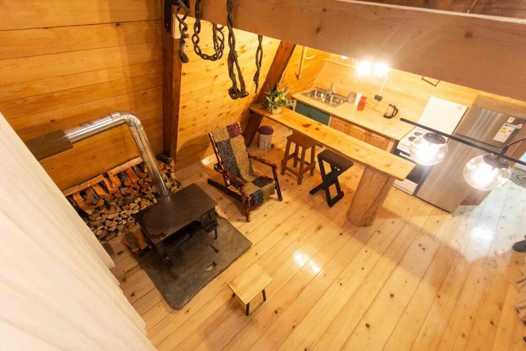 A-Frame Mestia Buitenkant foto